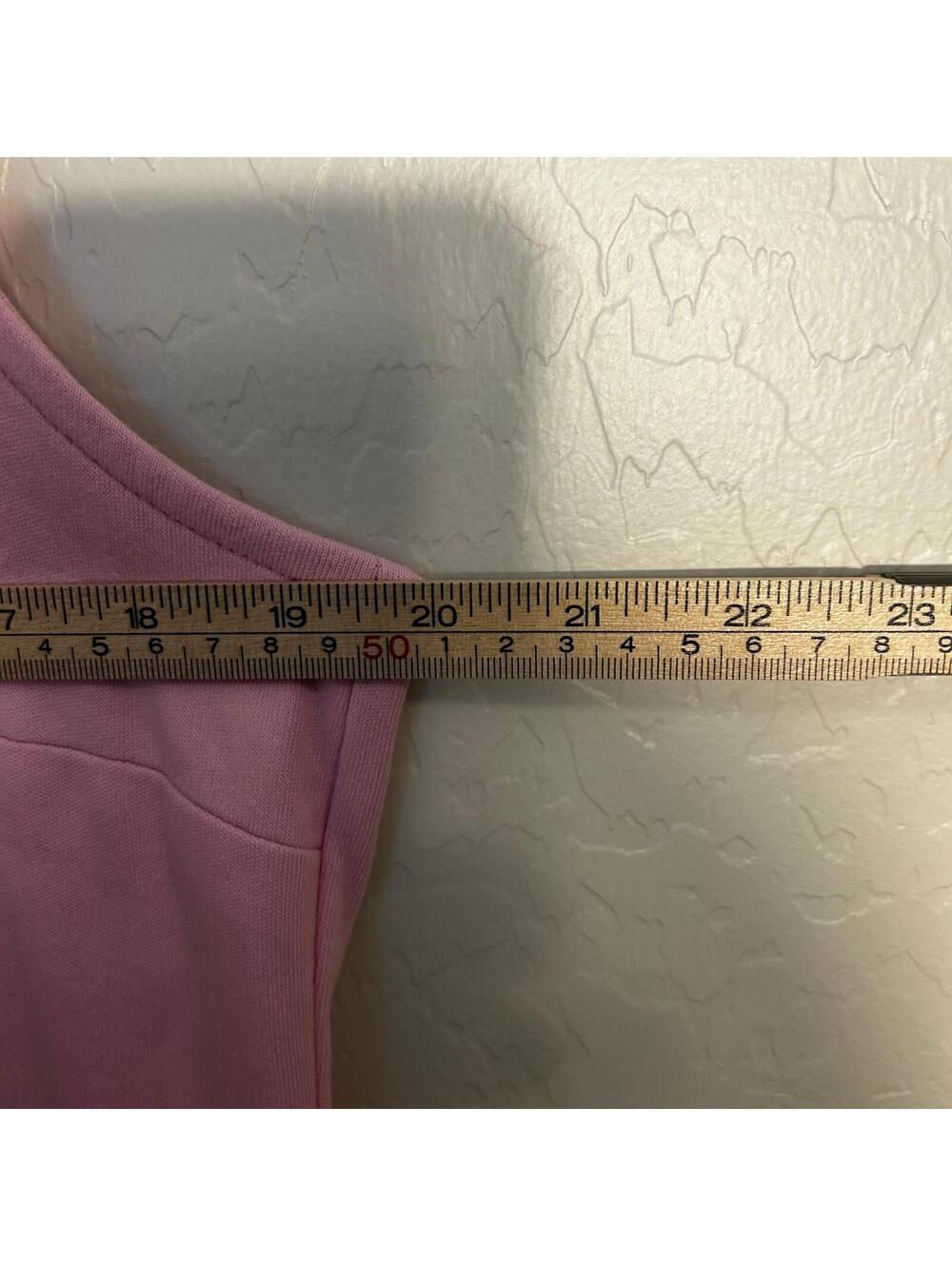 Talbots Pink 100% Cotton Sleeveless Shift Dress Size L - Picture 7 of 7